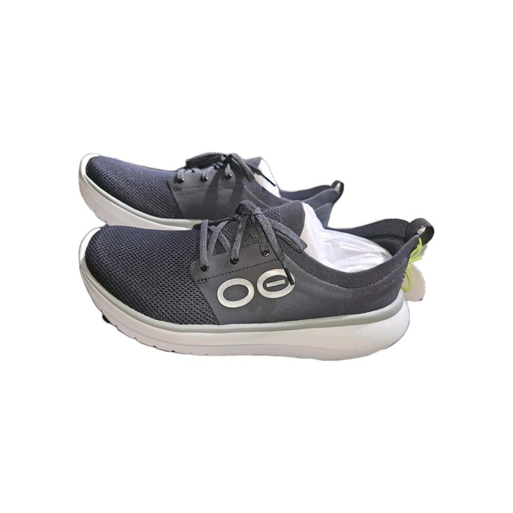 OOFOS OOMY Stride Men's Black White Size 11 US Recovery Walking Shoes NIB Sneak - Picture 7 of 9